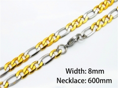 HY Stainless Steel 316L Figaro Chains-HY40N0306H40