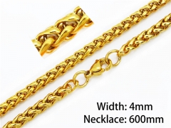 HY Stainless Steel 316L Wheat Chains-HY40N0438M5