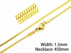 HY Stainless Steel 316L Snake Chains-HY40N0370K5