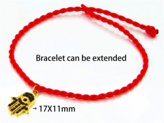 HY Stainless Steel 316L Bracelets (Rope Weaving)-HY64B1274HXX