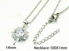 HY Wholesale Popular Crystal Zircon Necklaces (Crystal)-HY54N0621NL
