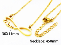 HY Stainless Steel 316L Necklaces (Other Style)-HY79N0005PZ