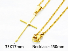HY Stainless Steel 316L Necklaces (Religion Style)-HY79N0031PZ