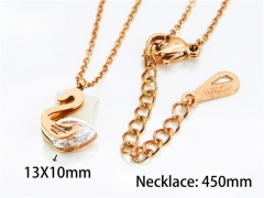 HY Stainless Steel 316L Necklaces (Animal Style)-HY76N0465NLE