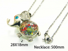 HY Stainless Steel 316L Necklaces (Animal Style)-HY64N0130HKF