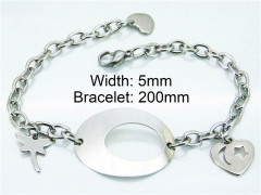 HY Stainless Steel 316L Bracelets (Populary)-HY40B0187KL