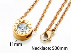 HY Stainless Steel 316L Necklaces (Crystal)-HY81N0009OA