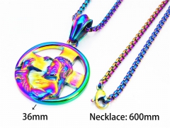 HY Stainless Steel 316L Necklaces (Other Style)-HY28N0004IIZ