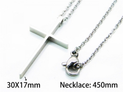 HY Stainless Steel 316L Necklaces (Religion Style)-HY79N0026MZ