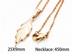 HY Stainless Steel 316L Necklaces (Other Style)-HY79N0008HZZ