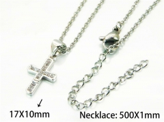 HY Wholesale Popular Crystal Zircon Necklaces (Religion Style)-HY54N0622MQ