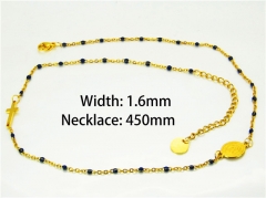 HY Stainless Steel 316L Necklaces (Religion Style)-HY76N0359NG