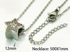 HY Wholesale Popular Crystal Zircon Necklaces (Crystal)-HY54N0502OY
