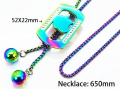HY Stainless Steel 316L Necklaces (Other Style)-HY02N0137HJD
