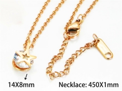 HY Stainless Steel 316L Necklaces (Crystal)-HY76N0405KF