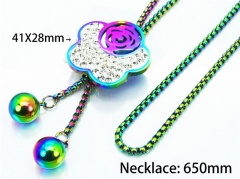 HY Stainless Steel 316L Necklaces (Other Style)-HY02N0140HJX