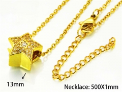HY Wholesale Popular CZ Necklaces (Crystal)-HY54N0503OU