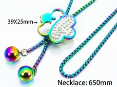 HY Stainless Steel 316L Necklaces (Other Style)-HY02N0138HJS