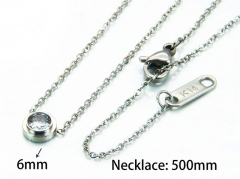 HY Stainless Steel 316L Necklaces (Other Style)-HY93N0172KW