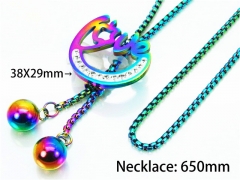 HY Stainless Steel 316L Necklaces (Other Style)-HY02N0139HJF