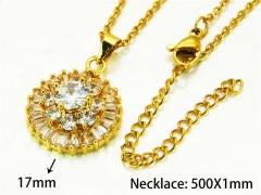 HY Wholesale Popular CZ Necklaces (Crystal)-HY54N0493OE
