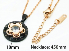 HY Stainless Steel 316L Necklaces (Crystal)-HY76N0493K5Q