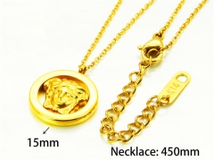 HY Stainless Steel 316L Necklaces (Religion Style)-HY93N0142OC