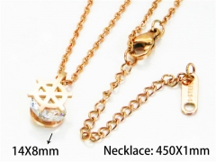 HY Stainless Steel 316L Necklaces (Crystal)-HY76N0396KF