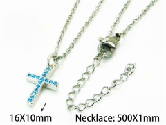 HY Wholesale Popular Crystal Zircon Necklaces (Religion Style)-HY54N0586MT