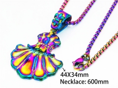 HY Stainless Steel 316L Necklaces (Other Style)-HY28N0005IIX