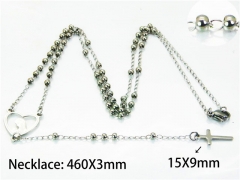 HY Stainless Steel 316L Necklaces (Religion Style)-HY76N0423ML