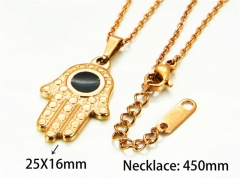 HY Stainless Steel 316L Necklaces (Other Style)-HY93N0105OC