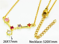 HY Wholesale Popular CZ Necklaces (Constellation)-HY54N0668MLX