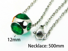 HY Stainless Steel 316L Necklaces (Crystal)-HY81N0064HEE