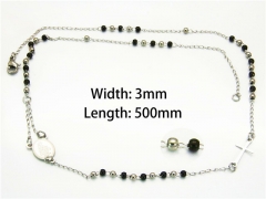 HY Stainless Steel 316L Necklaces (Religion Style)-HY40N0812OW