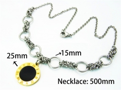 HY Stainless Steel 316L Necklaces (Other Style)-HY81N0071HOD