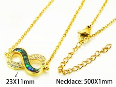 HY Wholesale Popular CZ Necklaces (Other Style)-HY54N0626HHF