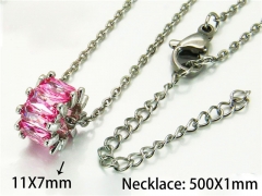HY Wholesale Popular Crystal Zircon Necklaces (Crystal)-HY54N0506NA