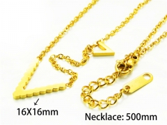 HY Stainless Steel 316L Necklaces (Other Style)-HY93N0191NC