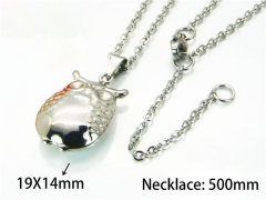 HY Stainless Steel 316L Necklaces (Animal Style)-HY92N0003JOW