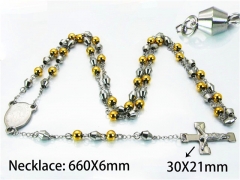HY Stainless Steel 316L Necklaces (Religion Style)-HY55N0509HNA
