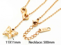 HY Stainless Steel 316L Necklaces (Animal Style)-HY93N0216PU