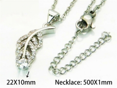 HY Wholesale Popular Crystal Zircon Necklaces (Other Style)-HY54N0639NW