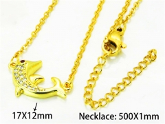 HY Wholesale Popular CZ Necklaces (Animal Style)-HY54N0636NQ