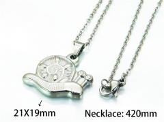 HY Stainless Steel 316L Necklaces (Animal Style)-HY92N0037JX