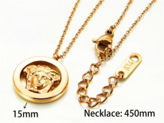 HY Stainless Steel 316L Necklaces (Religion Style)-HY93N0143PQ