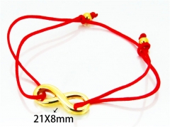 HY Stainless Steel 316L Bracelets (Rope Weaving)-HY64B1277LC