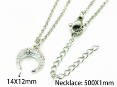 HY Wholesale Popular Crystal Zircon Necklaces (Other Style)-HY54N0577MW