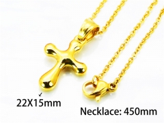 HY Stainless Steel 316L Necklaces (Religion Style)-HY79N0019HZZ