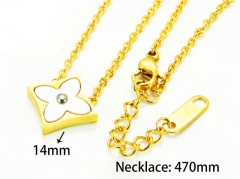 HY Stainless Steel 316L Necklaces (Other Style)-HY93N0209PZ